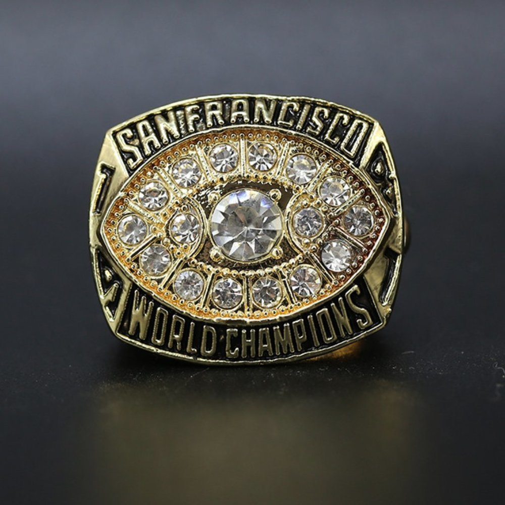 San Francisco‎ 49ers Championship Ring SF 1981 Super Bowl Fan Edition Mon…